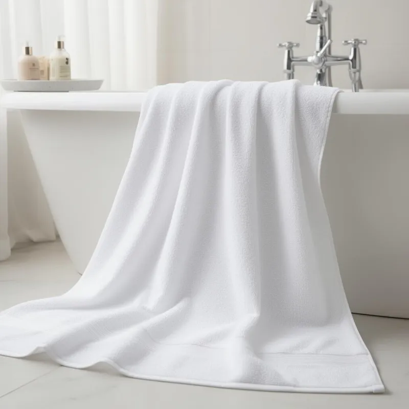 プレミアムSPAタオル - プレミアムSPAタオル：100% Viscose、60-120 gsm、60×120cm, 70×140cm, 80×160cm、Folded (8-20pcs/bag)。